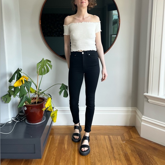 BLDWN The Ultra High Rise Skinny, black - Picture 1 of 13